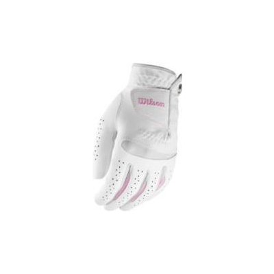 Wilson Feel Plus Womens Golf Glove Levá S bílá – Zboží Dáma