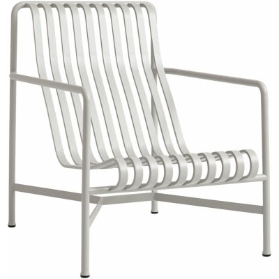 HAY Křeslo Palissade Lounge Chair High, sky grey – Hledejceny.cz