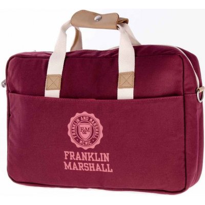 Franklin & Marshall Classic Reporter bordeaux solid 30 – Zbozi.Blesk.cz