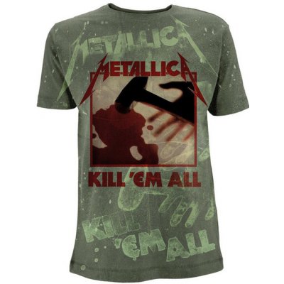 Tričko metal NNM Metallica Kill 'Em All černá – Hledejceny.cz