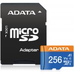 Adata Micro SDXC 256GB AUSDX256GUICL10A1-RA1 – Zboží Živě