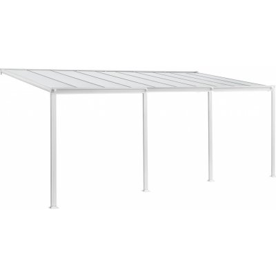 Juskys ,,Borneo" 6x3m, bílé / průhledné – HobbyKompas.cz