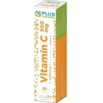 Plus Lékárna Vitamin C 500 mg + vláknina tablet eff s příchutí pomeranče 20 ks – Hledejceny.cz