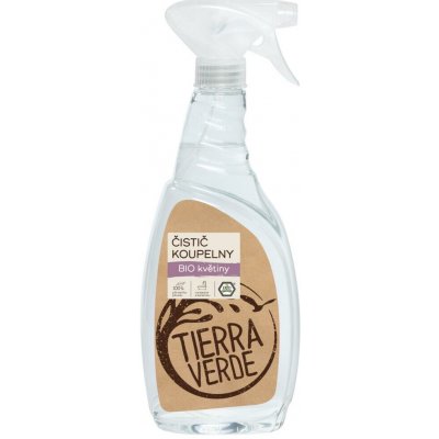 Tierra Verde Čistič koupelny s BIO květinovou vůní 750 ml – Zboží Dáma