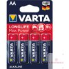 Baterie primární Varta LongLife Max Power AA 4ks 4706101404