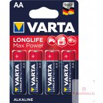 Varta LongLife Max Power AA 4ks 4706101404 – Zboží Živě