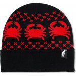 Crab Grab kulich Nordicrab Beanie Black and Red BLK – Hledejceny.cz
