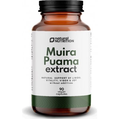 Natural Nutrition Muira Puama extrakt 90 kapslí – Hledejceny.cz