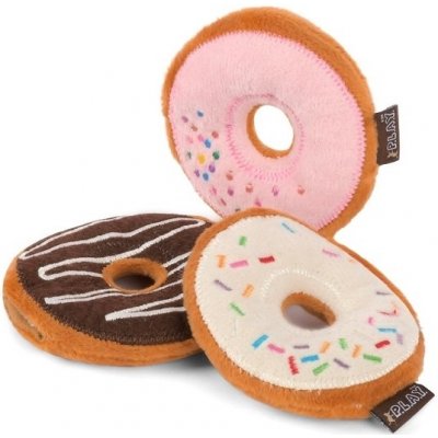 P.L.A.Y. hračky pro kočky Donuts 8 cm (3 ks) – Zboží Dáma