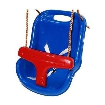 JustFun dětská houpačka Baby Swing Seat modro - červená – Zboží Mobilmania