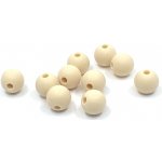 Silikonový korálek 9 mm slonová kost MD – Zboží Mobilmania