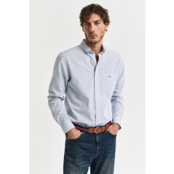 Gant košile reg micro print light blue