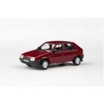 Abrex škoda Favorit 136L 1988 Červená Apollo časopis s modelem 1:43 – Zboží Mobilmania