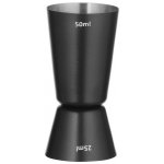 Odměrka, Bar up, 25ml / 50ml, Černá, ø45x(H)86mm – Sleviste.cz