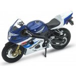 Welly SUZUKI GSXR 750 Modrá 1:18 – Hledejceny.cz