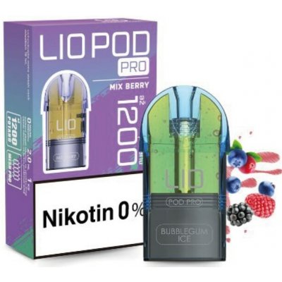 Lio Pod Pro Mix Berry 0 mg 1200 potáhnutí – Zboží Dáma