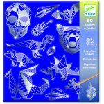 Djeco Vyškrabávací obrázky nálepky Metalické ornamenty – Zboží Dáma