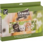 CRAFT ID Diamantové malování Koťata 75x25cm – Sleviste.cz