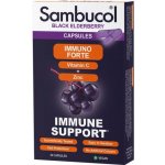 Sambucol Black Elderberry Immuno Forte 30 kapslí – Hledejceny.cz