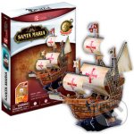 CubicFun 3D puzzle Loď Santa Maria 113 ks – Sleviste.cz