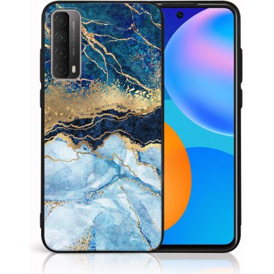 Vsechnonamobil 46394 MY ART Ochranný obal Huawei P Smart 2021 BLUE MARBLE (141) – Zboží Živě