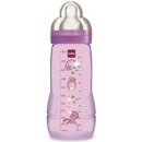 Kojenecká láhev MAM láhev Baby bottle růžová 330ml