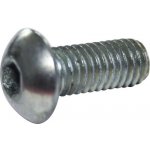 Šroub s půlkulatou hlavou a vnitřním šestihranem ISO 7380-1 M8x25 mm galvanicky pozinkovaný kalený, 1 ks – Hledejceny.cz