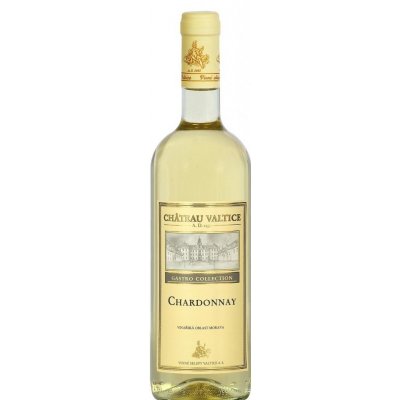 Château Valtice Chardonnay jakostní bílé suché 14% 0,75 l (holá láhev)