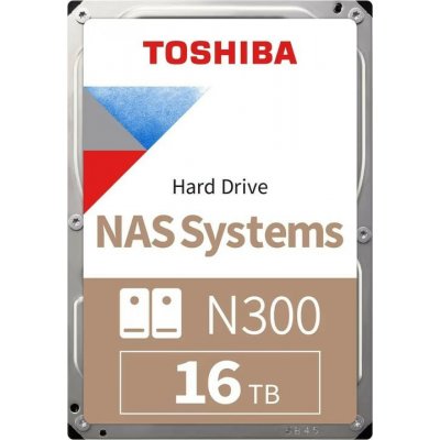 Toshiba N300 NAS Systems 16TB, MN11ACA16TS – Zbozi.Blesk.cz