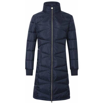 Covalliero Dámský zimní prošívaný kabát A/W 2022 tmavě modrý – Zboží Mobilmania