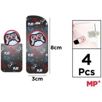 Magnetický záložky 4 ks - Gamer – Hledejceny.cz