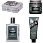 Proraso Cypress and Vetyver pro vousáče šampon na vousy 200 ml + balzám na vousy 100 ml + olej na vousy 30 ml dárková sada – Zboží Mobilmania