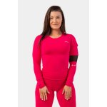 Nebbia Smart Pocket s dlouhým rukávem 418 pink – Zboží Dáma