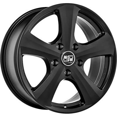 MSW 19 6,5x16 5x114,3 ET44 matt black – Sleviste.cz