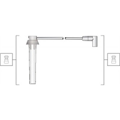 941318111276 MAGNETI MARELLI Sada kabelů pro zapalování – Zboží Mobilmania