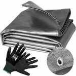 Bradas plachta zakrývací šedá 2x3m 200g BR-PLG2002/3 – Zboží Dáma