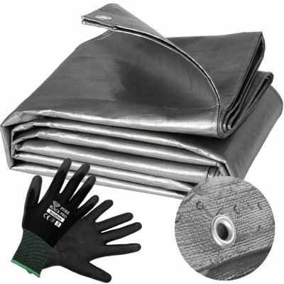 Bradas plachta zakrývací šedá 2x3m 200g BR-PLG2002/3 – Zboží Dáma