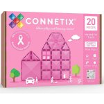 Connetix Tiles Charity pack růžová (20 ks) – Zboží Živě
