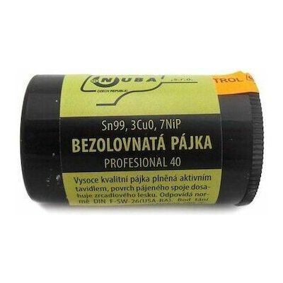 Pájecí cín Sn99,3 - Cu0, 7 - NiP - 40 g - NUBA – Hledejceny.cz