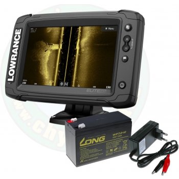 Lowrance echolot Elite 7TI² se sondou Active Imaging 3v1