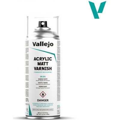 Vallejo Spray Acrylic Satin Varnish 400ml lak ve spreji – Zboží Dáma