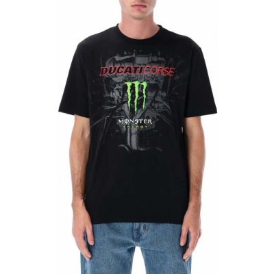 Fanouškovské tričko Ducati Corse Monster Energy Monster černé – Sleviste.cz