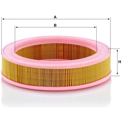 MANN-FILTER Vzduchový filtr MANN C2766 (MF C2766) – Hledejceny.cz