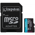 Kingston Canvas Go Plus A2 Micro SDXC 512GB SDCG4/512GB – Zboží Živě
