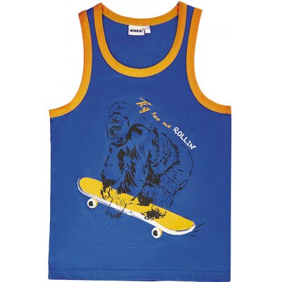 Winkiki Kids Wear chlapecké tílko Gorilla tmavě modrá – Zboží Dáma