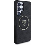 Guess Magnetic IML Metal Glitter 4G Circle Triangle Samsung S25 Ultra černé GUHMS25LHG4PRTGK – Zboží Mobilmania