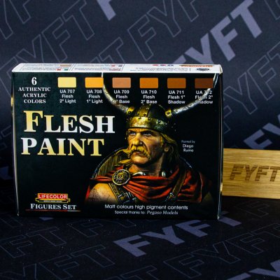 Set barev Flesh Paint CS13 LifeColor – Zbozi.Blesk.cz