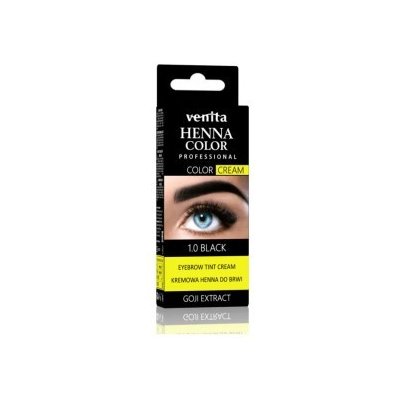 Venita Henna Goji Extract barva na obočí 1.0 černá 15 g – Zboží Dáma