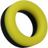 Doc Johnson Rock Solid The Big O Cockring Black-Yellow