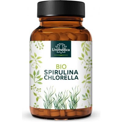 Unimedica BIO spirulina + BIO chlorella 3000 mg 500 tablet – Hledejceny.cz